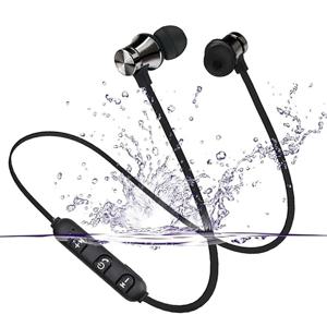 XT-11 블루투스 4.2 무선 이어폰, 스포츠 헤드셋, 방수 이어버드, 넥밴드 마그네틱 헤드폰, 스마트폰용 마이크 포함