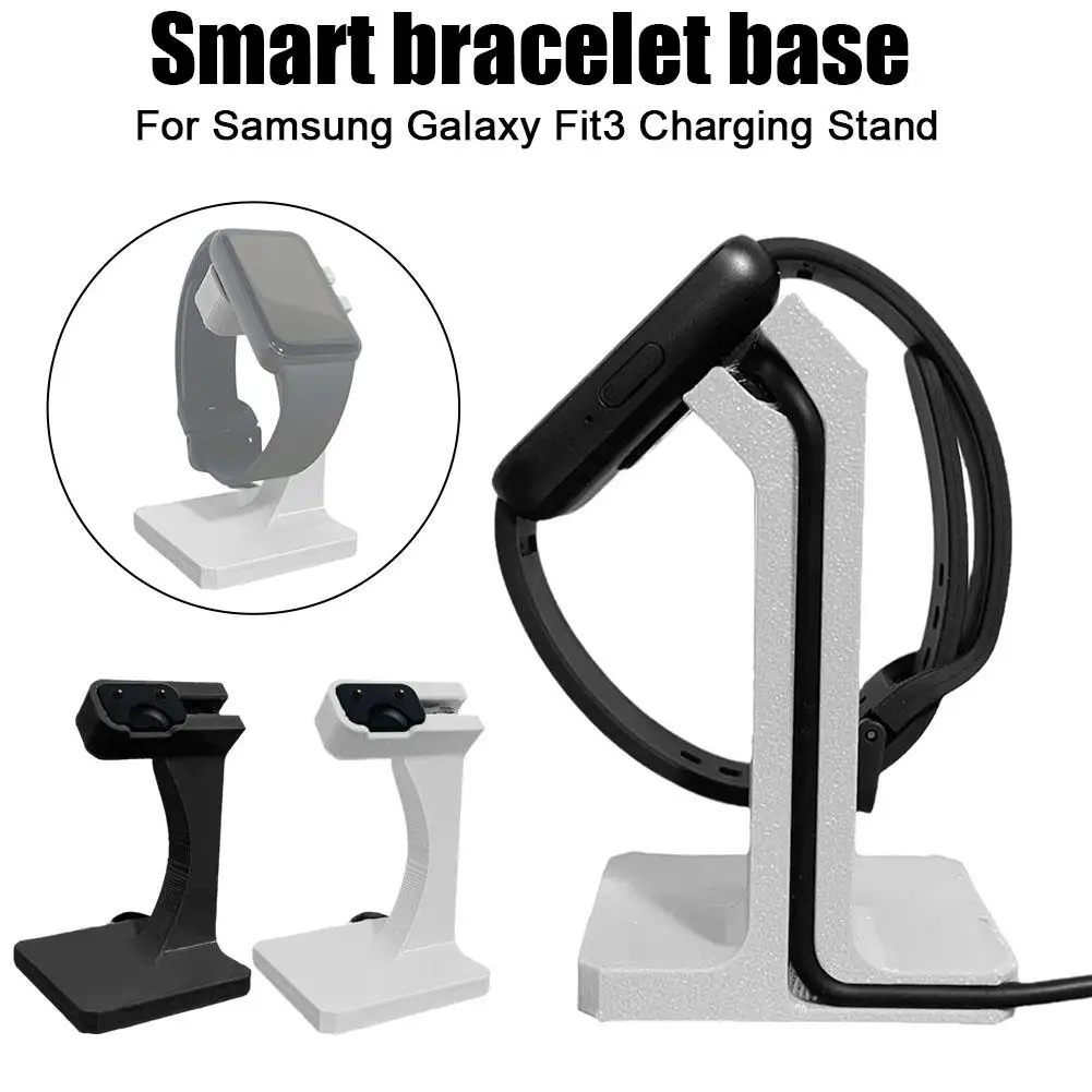 삼성 Galaxy Fit3 용 무선 충전 스탠드 Smartwatch 보관 브래킷 Samsung Fit3 팔찌 충전 B U6C5 용 3D 인쇄