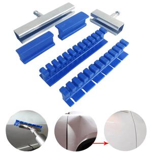 자동차 범용 접착제 파란색 접착제 탭 교체 도구 키트 자동 리무버 우박 구덩이에 대한 페인트가없는 덴트 수리