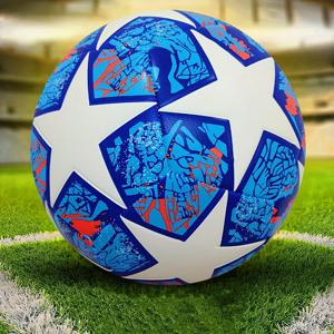 1Pc 클래식 크기 5 축구 공, 수제 PU 가죽 축구 공, 내구성 발로 야외 스포츠 훈련 게임 축구