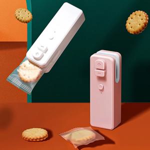 USB 충전식 미니 실러 오픈 도장 클로즈 올인원 휴대용 실러 식품 가방 스낵 가방 실러