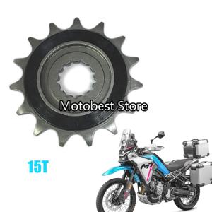 15T CFMOTO 450MT 450mt 450 MT 소형 자동 내구성 오토바이 프론트 스프로킷 체인 휠 프론트 플라이 휠 피니언