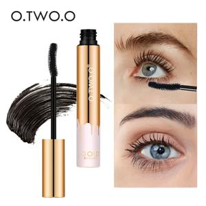 O.TWO.O 3D 마스카라 길어지는 블랙 래쉬 속눈썹 연장 눈 속눈썹 브러쉬 뷰티 메이크업 오랫동안 착용하는 골드 컬러 마스카라