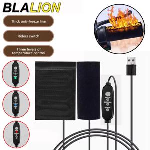 BLALION 12V 3 기어 오토바이 가열 핸드 그립 조정 가능한 열 전자 자전거 ATV 핸들 바 히터 워머 키트 오토바이 액세서리