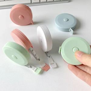 부드러운 테이프 측정 더블 체중계 바디 재봉, 유연한 측정 눈금자, 신체 측정 도구, 재단사 공예, 2M