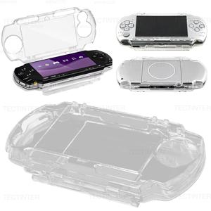 투명한 하드 커버 크리스탈 케이스 PSP 2000/3000 휴대용 콘솔 보호 쉘 소니 PSP 2000 게임 액세서리