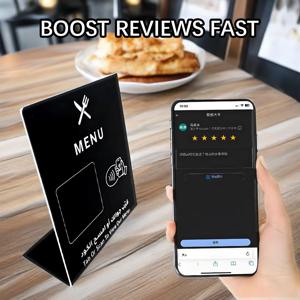 NFC 데스크탑 디스플레이 메뉴 NFC 215, 레스토랑, 504바이트, NFC, Google 리뷰, NFC 카드 지원