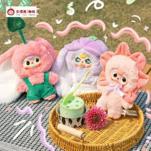 아기 세 봄 플러시 조수 놀이 서프라이즈 블라인드 박스 귀여운 인형 장식품 가방 장식 펜던트 서프라이즈 조수 놀이 선물