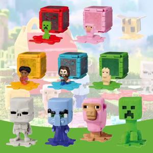 맥도날드 해피밀 장난감 스티브 덴니스 크리퍼 피글린 애니메이션 피규어 장식품 커스텀 장난감 어린이 선물 Mc Movies 2025