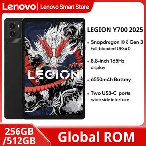 레노버 Legion Y700 2025 게이밍 태블릿 글로벌롬 스냅드래곤 8 Gen 3 8.8인치 2560*1600 165Hz 디스플레이 6550mAh 안드로이드 패드 PC