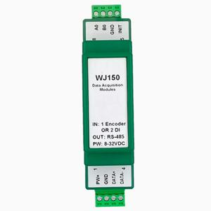 RS485 1채널 인코더 펄스 신호 카운터 또는 2채널 DI 고속 카운터 Modbus RTU 모듈