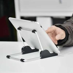 태블릿 홀더 스탠드 태블릿 PC 용 슈퍼 라이트 유니버설 스탠드 ipad 태블릿 지원을위한 접이식 조절 식 알루미늄 홀더 스탠드