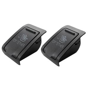 AS96-2PCS 어린이 좌석 벨트 클립 뒷좌석 ISOFIX 커버 고정 2058680139 메르세데스-벤츠 W205 C180 C220 C220 2015-2021 A