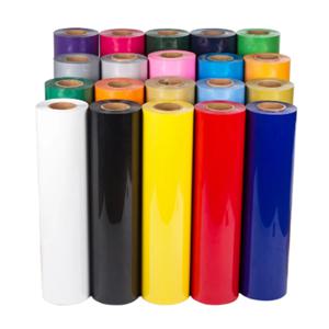 다양한 크기의 도매 PU 열전사 비닐 시트, 티셔츠용 열 프레스 HTV 프린트 원단, 테이블보 장식, 맞춤 제작 가능