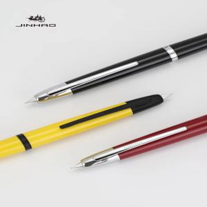 Jinhao 20 프레스 접이식 만년필 EF/F 펜촉 변환기 수지 쓰기 선물 펜