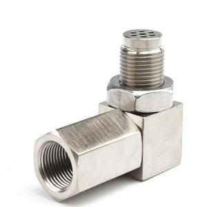 미니 촉매 컨버터, 90 도 CEL 체크 엔진 라이트, O2 산소 센서 스페이서 어댑터, 범용