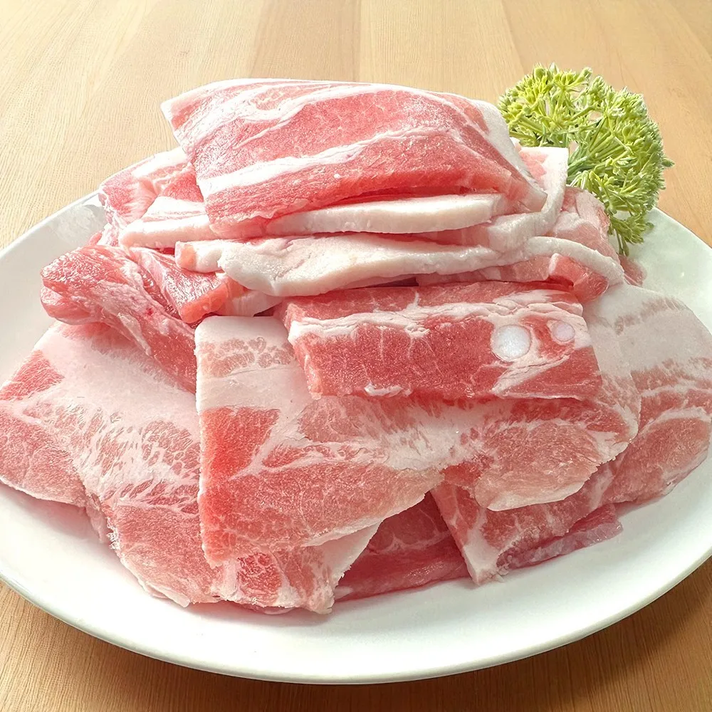 잡내없이 깔끔한  삼겹살 골라담기 ( 2mm/1.3cm/2cm ) 500g x 1팩
