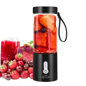 530ML 스무디 쉐이크를위한 강력한 휴대용 블렌더 USB 충전식 푸드 프로세서 과일 믹서 기계 미니 Juicer 블렌더 컵
