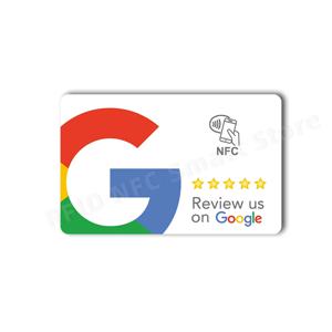NFC 13.56MHz, Google Trustpilot Tripadvisor, NFC 탭 카드, NT/AG215, 504 바이트, NFC 지원, Google Reviews 카드