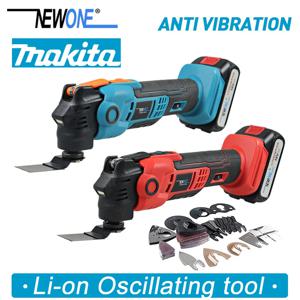 Newone 무선 20V 퀵 릴리스 진동 도구 다기능 도구 MAKITA 18V Renovator 트리머와 호환되는 방진