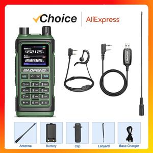 Baofeng 공식 매장 UV-17 Pro GPS 워키 토키 에어 풀 밴드 장거리 무선 복사 주파수 양방향 라디오 햄 라디오