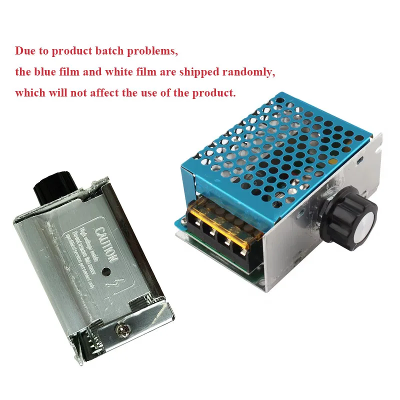 4000W 220V AC SCR 전압 조절기 디머 전자 온도 조절기 전기 모터 속도 조절기 온도 조절기