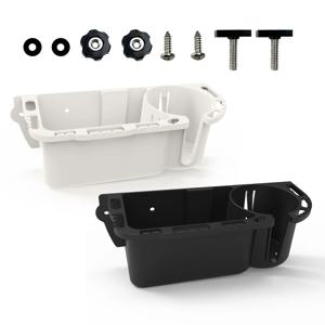 보트 캐디 정리함 해양 보관 캐디 박스, 해양 카약용 다기능 보트 보관 정리함, 2 가지 방법 설치