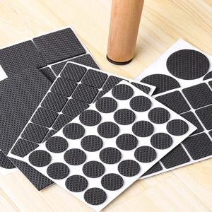 자기 접착 가구 다리 피트 보호대 패드 의자 다리 패드 미끄럼 방지 스크래치 DIY 방지 가구 피트 바닥 보호대 패드