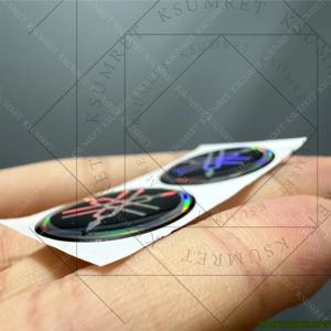 비닐 3D 레이저 오토바이 스티커 엠블럼 탱크 NMAX XMAX TMAX AEROX Mt03 Mt07 Mt09 R1 R3 R6