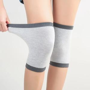 순수 면 무릎 패드 짧고 얇은 남성용 에어컨 룸 홈 오피스 사용 무릎 지지대 추위로부터 보호