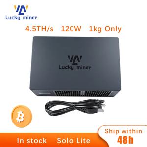새로운 Lucky Miner LV08 4.2TH/s Asic 칩 무음 Bitcoin Solo Mini Miner 지원 SHA256 BTC BCH BSV DGB 코인