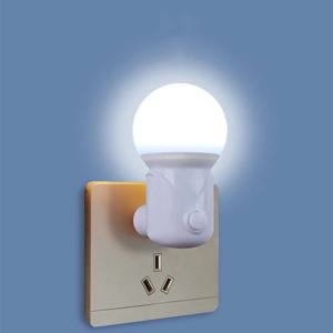 LED 야간 조명, EU/US 플러그, 2 색 조광 램프, 눈 보호, 아기 간호 수면 조명, 독서 거실 야간 램프
