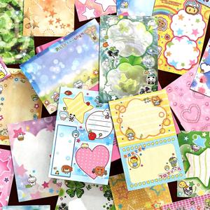 30 시트 네온 유니버스 시리즈 Kawaii Ins 메모 재료 스크랩북 배경 종이 크리 에이 티브 장식 DIY 수제 공예 종이