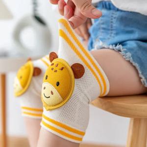 여름 어린이 무릎 패드 아기 크롤링 걷기 학습 안티 다리 패드 아기 무릎 패드 팔꿈치 패드