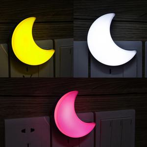 LED 문 야간 조명/벽 램프 귀여운 미니 EU/US 플러그 조명 어린이 방 침실 거실 장식 조명 밤 램프