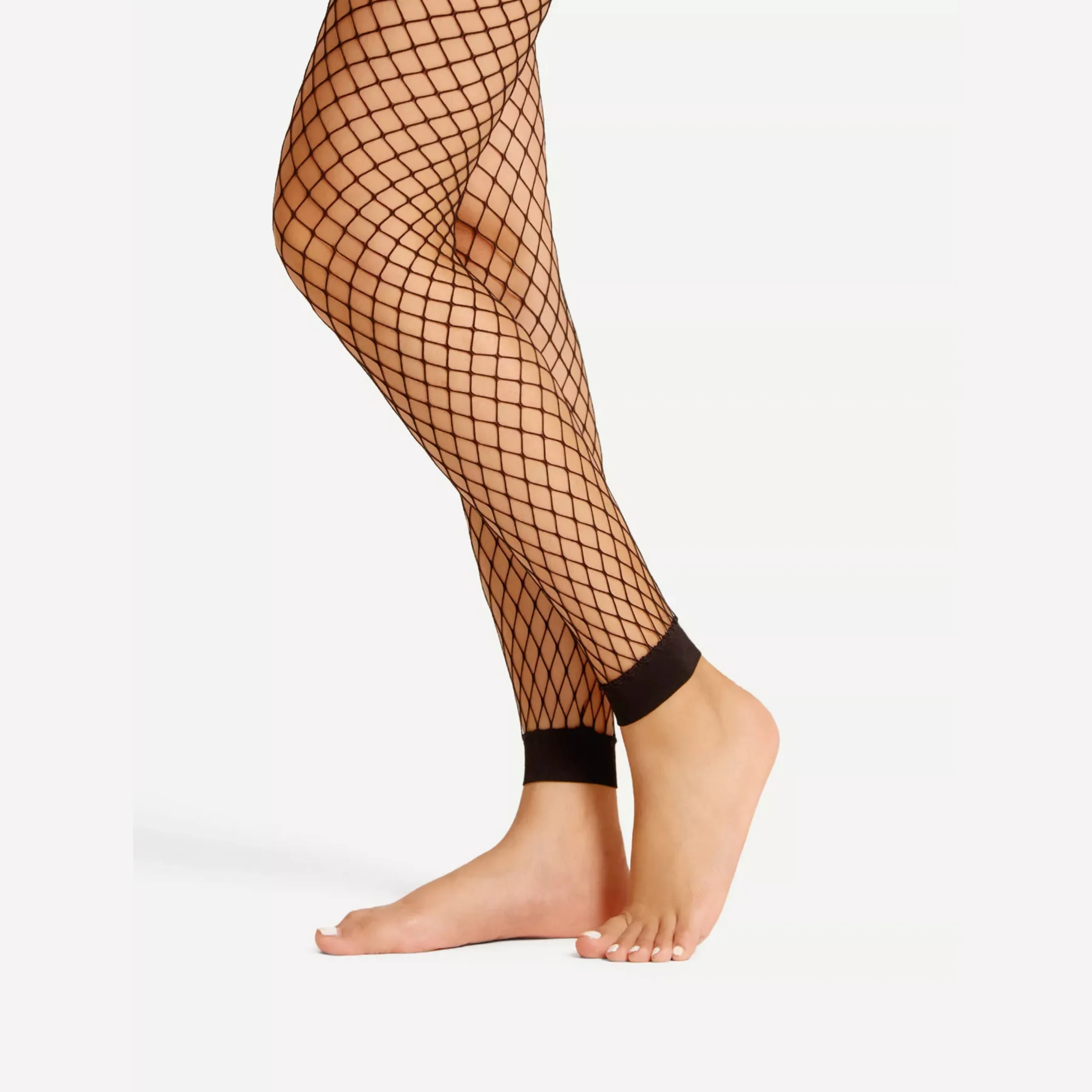 1 쌍 여성용 9 점 메쉬 양말 섹시 할로우 Fishnet 양말 9 점 레깅스 메쉬 양말
