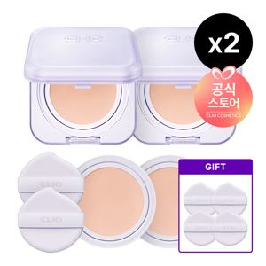 [NEW]킬커버 메쉬 블러 쿠션 기획세트 [본품+리필] x2 [사은]퍼프4매