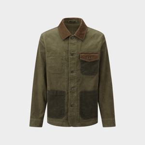 [정상가 499000원] 패치워크 초어 재킷 (브라운) (BBOTMMF303)