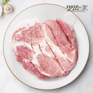 [농협안심한돈] 국내산 한돈 칼집목살 구이용 500g