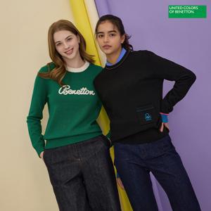 [최초가 169,000원]베네통스포츠 24FW 울블렌드 로고니트 3종 여