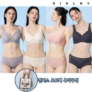 [방송히트] 언더웨어 SS18 빅사이즈 속건 노와이어 초경량 퓨징 8종+토트백1종