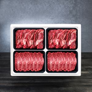 구이2호 선물세트 1.6kg 등심,등심,부채살,부채살