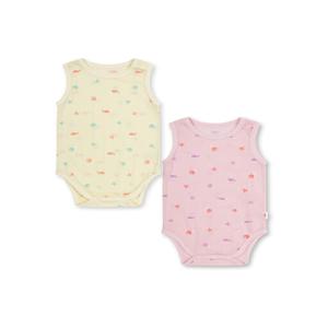 MKF5UI3307 공용 유아 메쉬민소매 바디수트