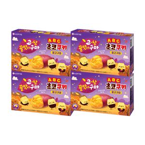 ABC 초코쿠키 꿀고구마 130g x 4개