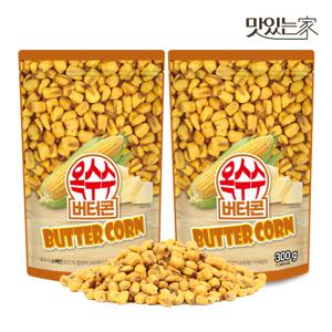 허니버터맛콘스낵 옥수수 버터콘 300g+300g