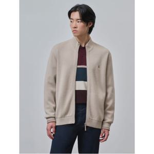 솔리드 풀집업 카디건 베이지 (BC485AC12A)