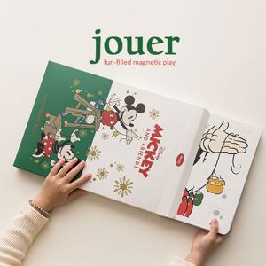 [꼬메모이] 디즈니 미키앤프렌즈 타일퍼즐 / 맞추기 자석퍼즐 집중력 향상