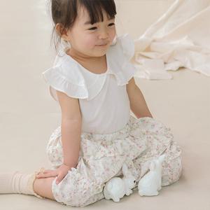 청순한 어여쁨이 느껴지는 순간이죠 - 유아 프릴 스커트