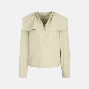 [최초가:215000원] 나이스클랍 카라 자수 디테일 블라우스  A232PWB304