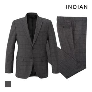 [INDIAN] TR 글렌체크 정장세트_MIVFAXF8361_SET